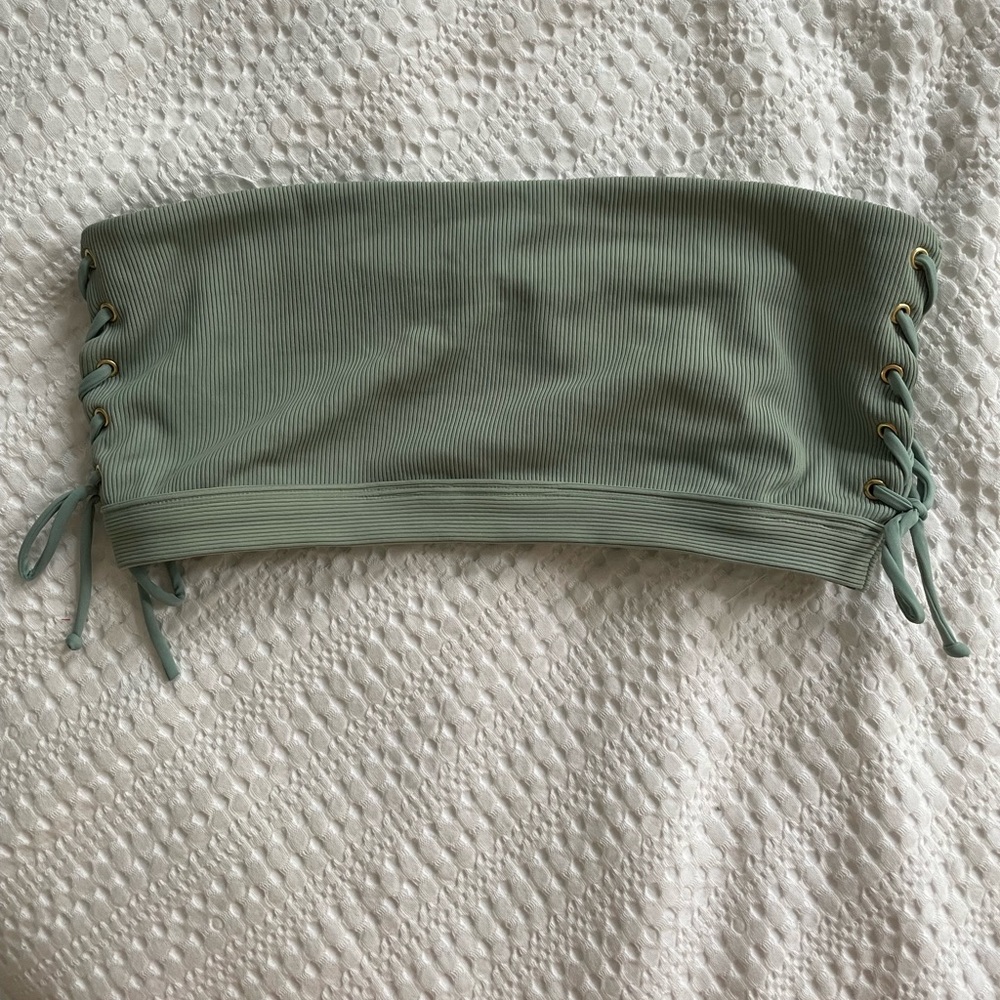 L Space Bandeau Swimsuit (Bottoms Also Posted)